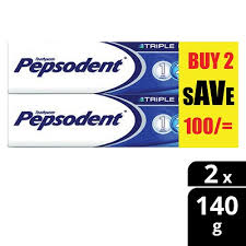 Pepsodent Cavity Fighter Toothpaste 2x150g (Buy One Get One Free)